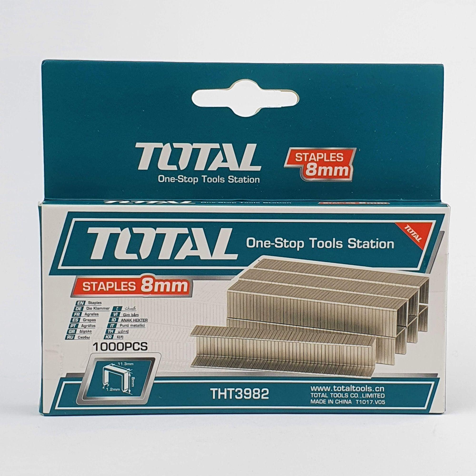 PACK 4 CAJAS GRAPA (CORCHETE) 8MM X 1.2MM  1000PZS TOTAL-0