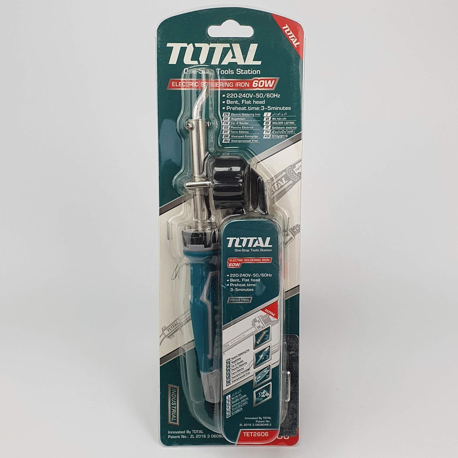 Cautin Lapiz Plana 60 Watt Total-2