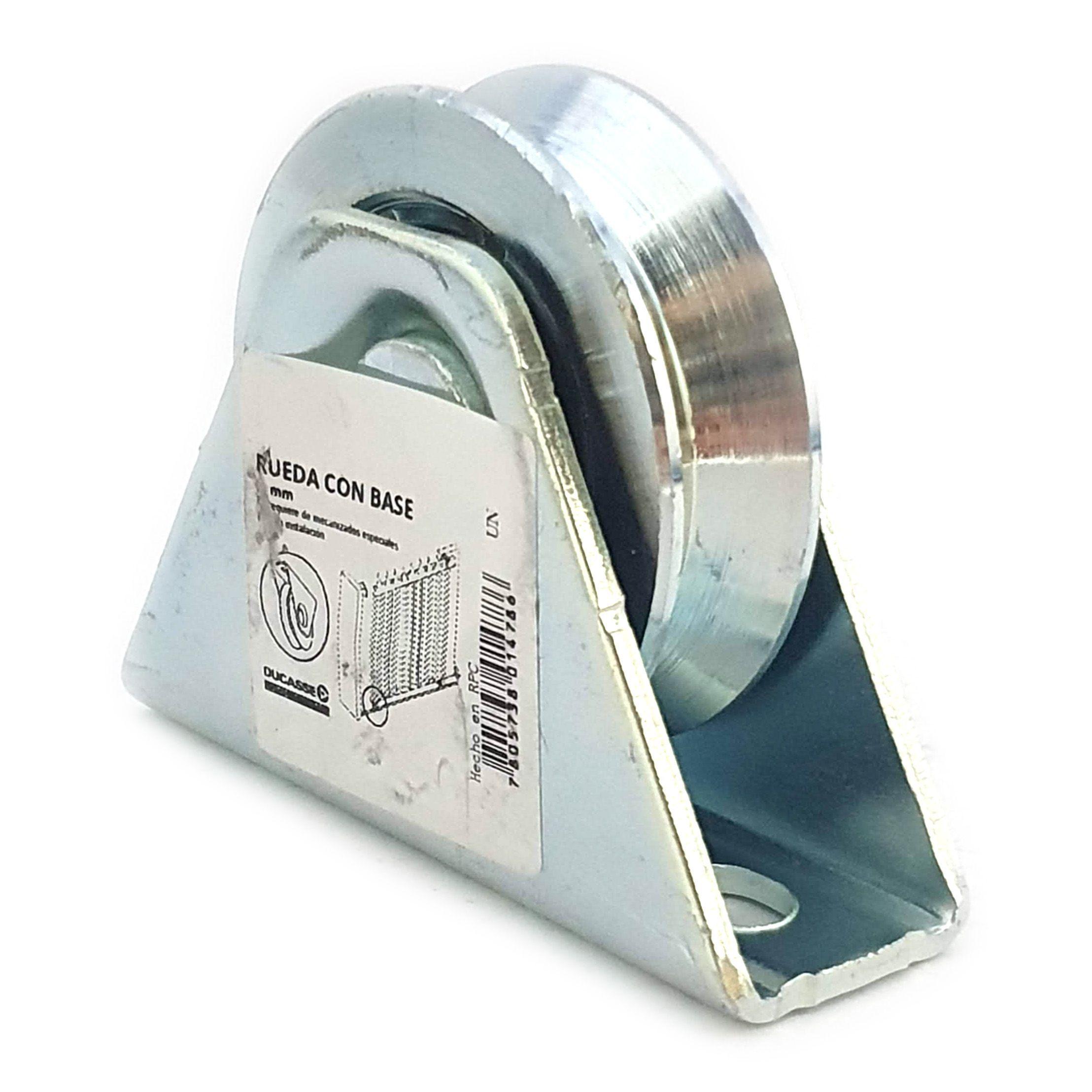 RUEDA PORTON CON BASE 60MM DUCASSE-0