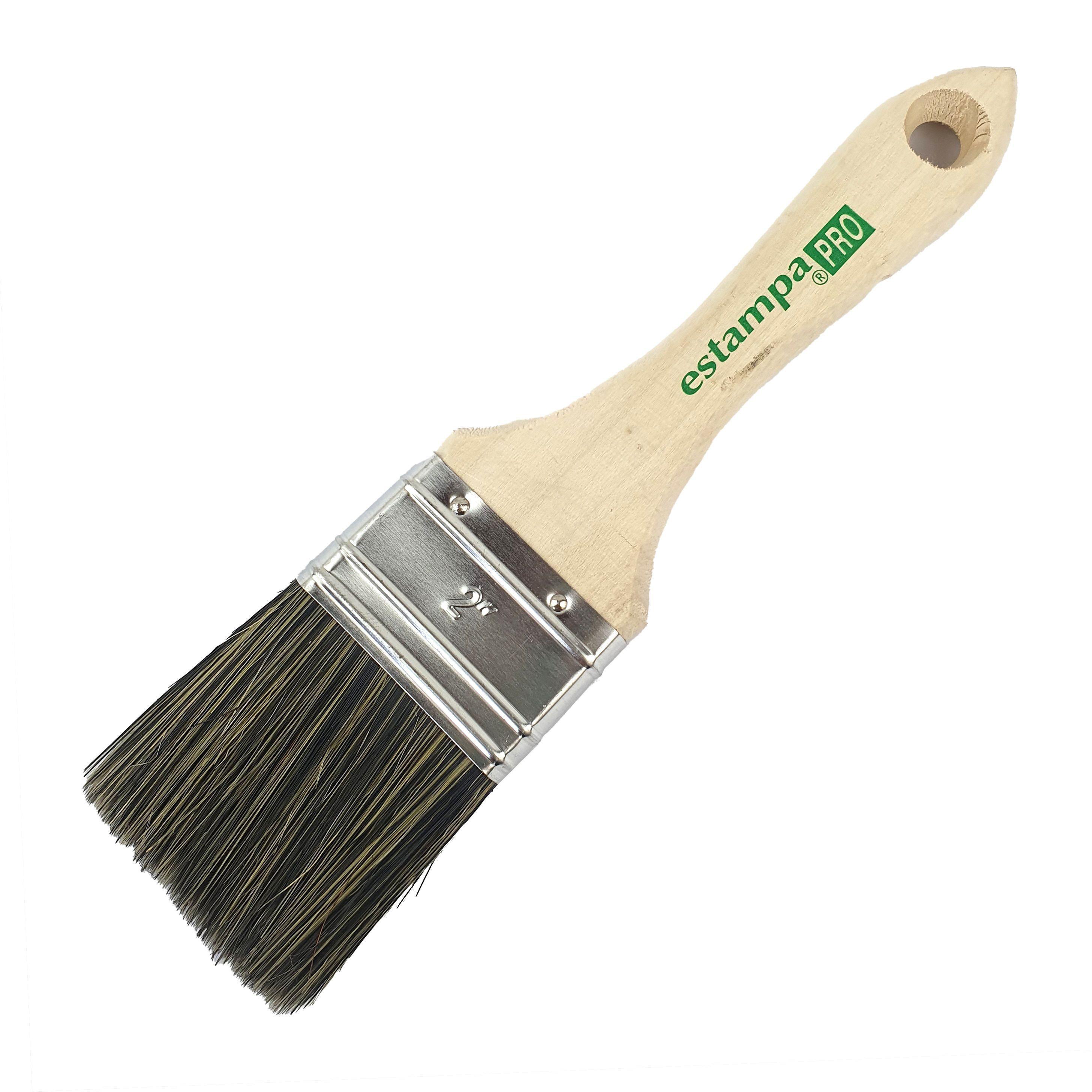 BROCHA ESTAMPA PRO CERDA GRIS 2" HELA-0