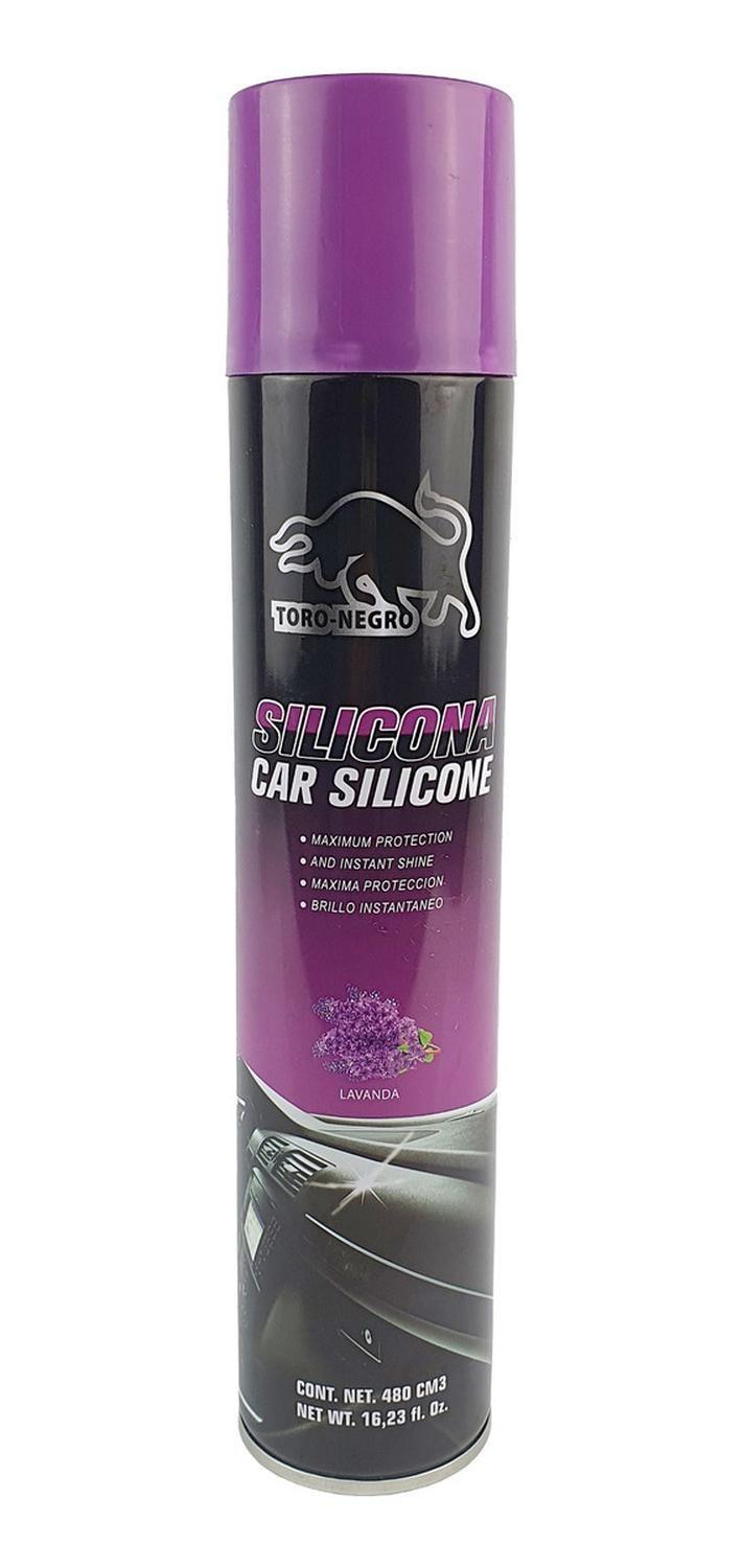 Silicona Spray Tablero Aroma Lavanda Toro Negro-0