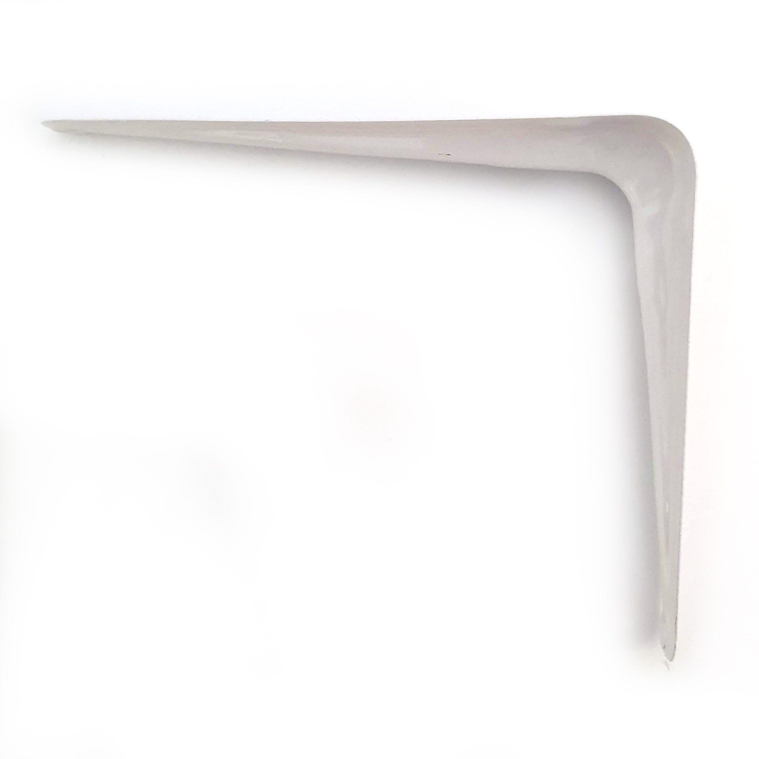 5 UNIDADES ESCUADRA ESTANTE 5" X 6" BLANCO UNIDAD-0