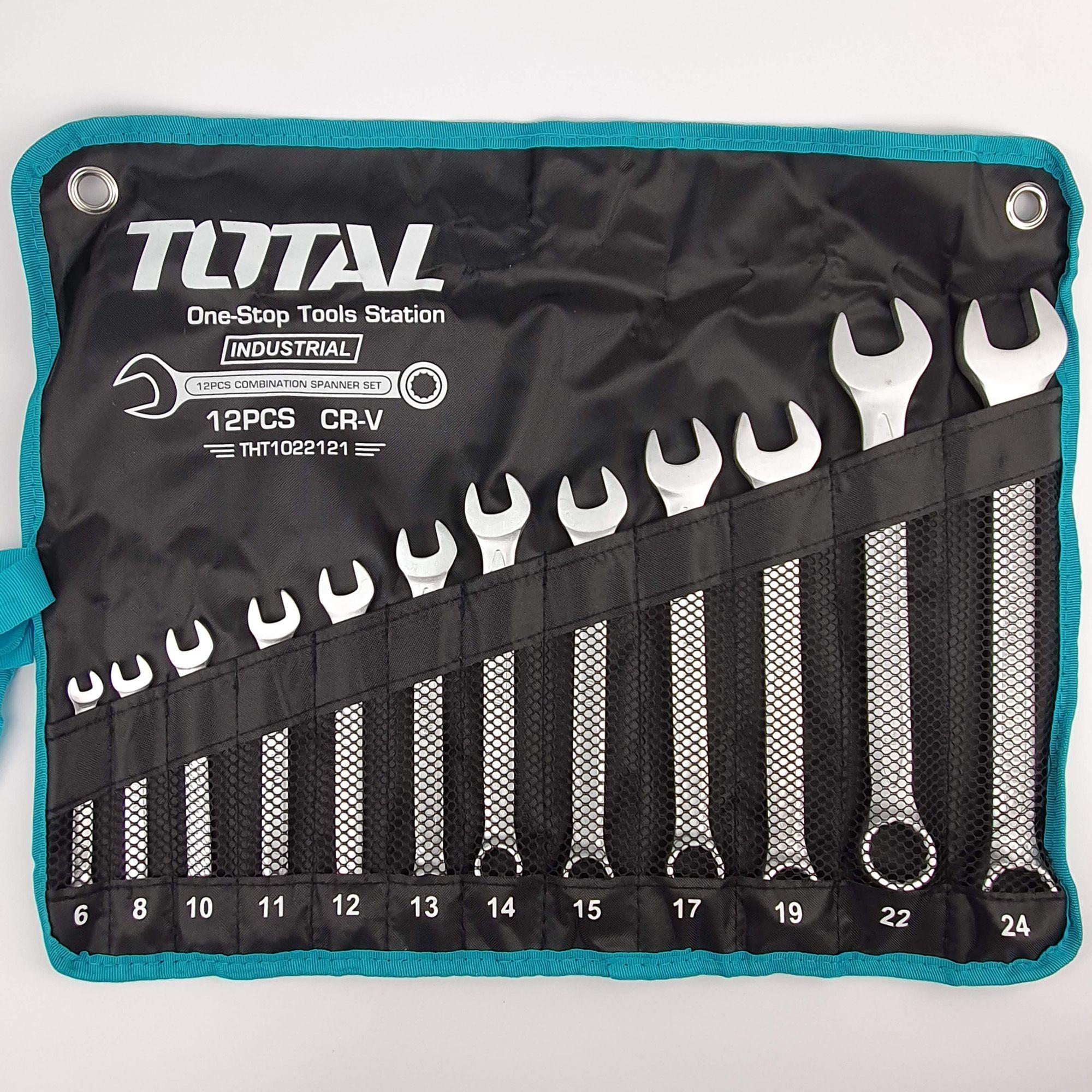 SET LLAVES PUNTA CORONA 12PCS.6-24 TOTAL-0