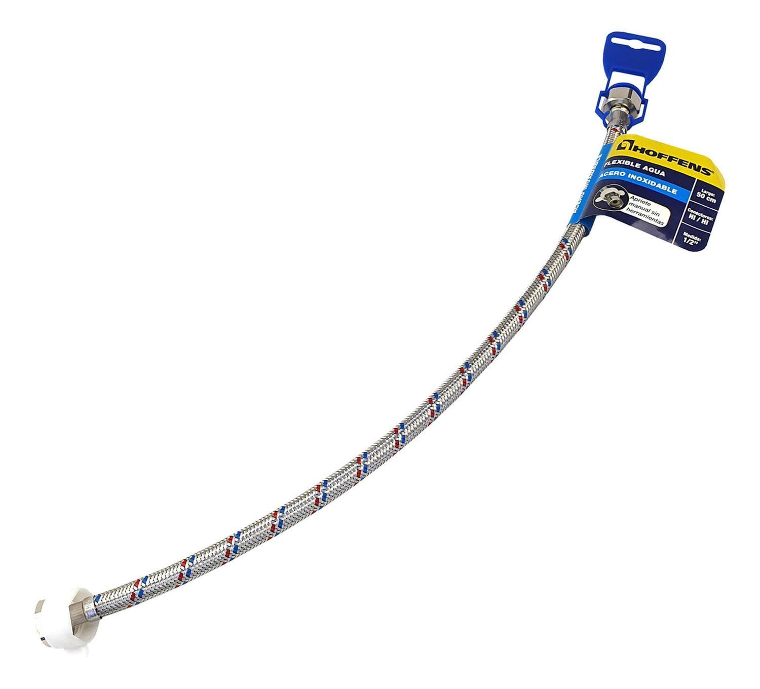 Flexible Acero Inox Hi-hi 1/2 50 Cm Hoffens-0