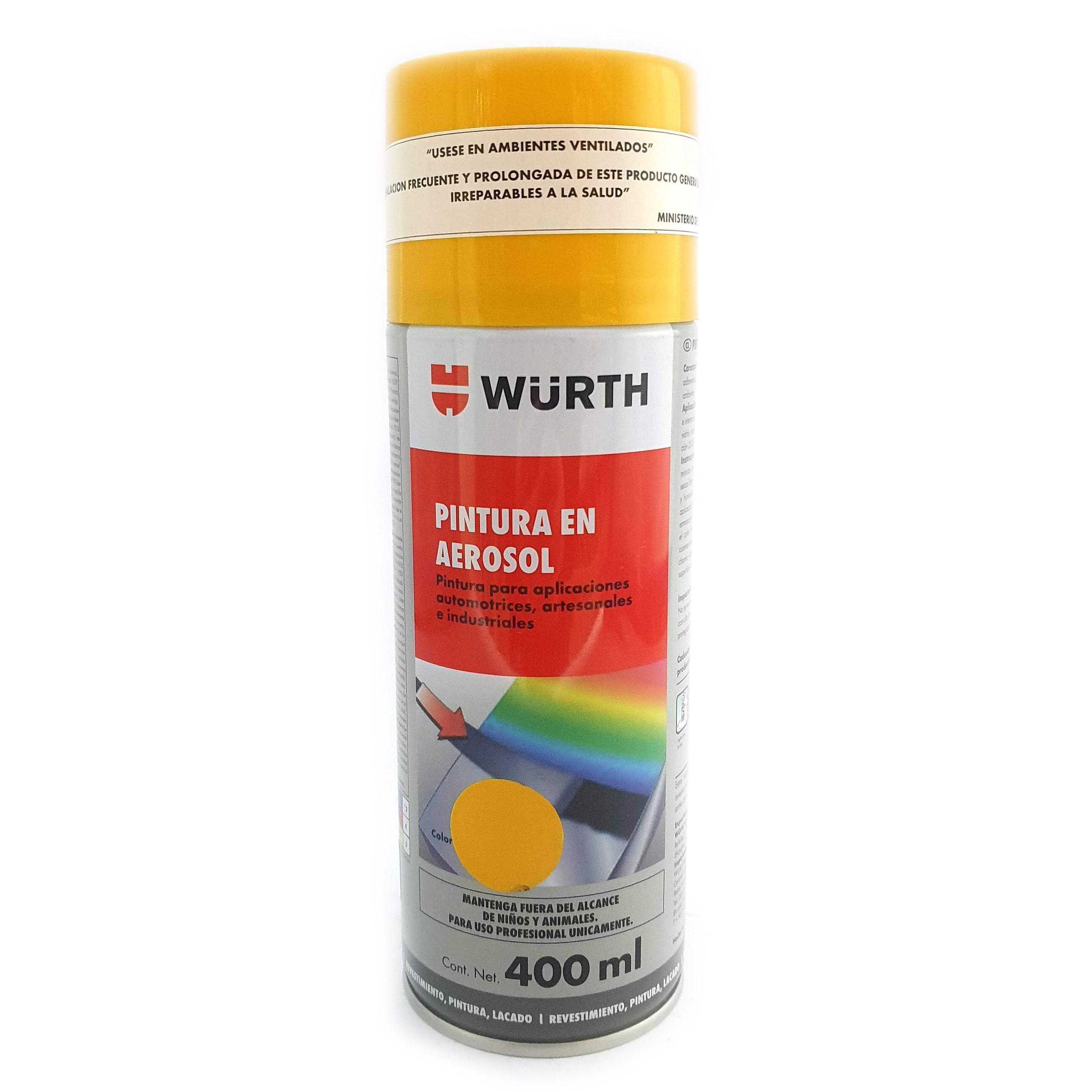 SPRAY AMARILLO (MAQUINARIA PESADA) 400ML WURTH-1
