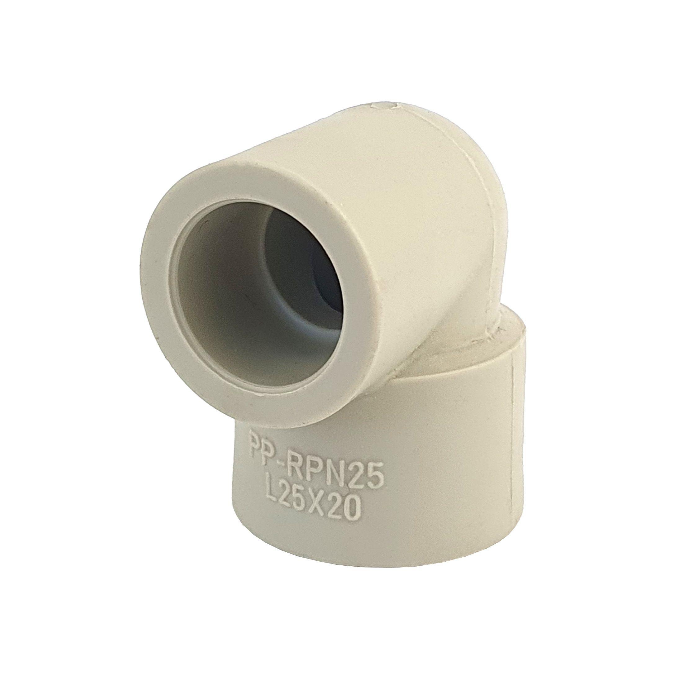 PACK 10 UNIDADES CODO PPR REDUCCION 25 M.M X 20 M.M-0