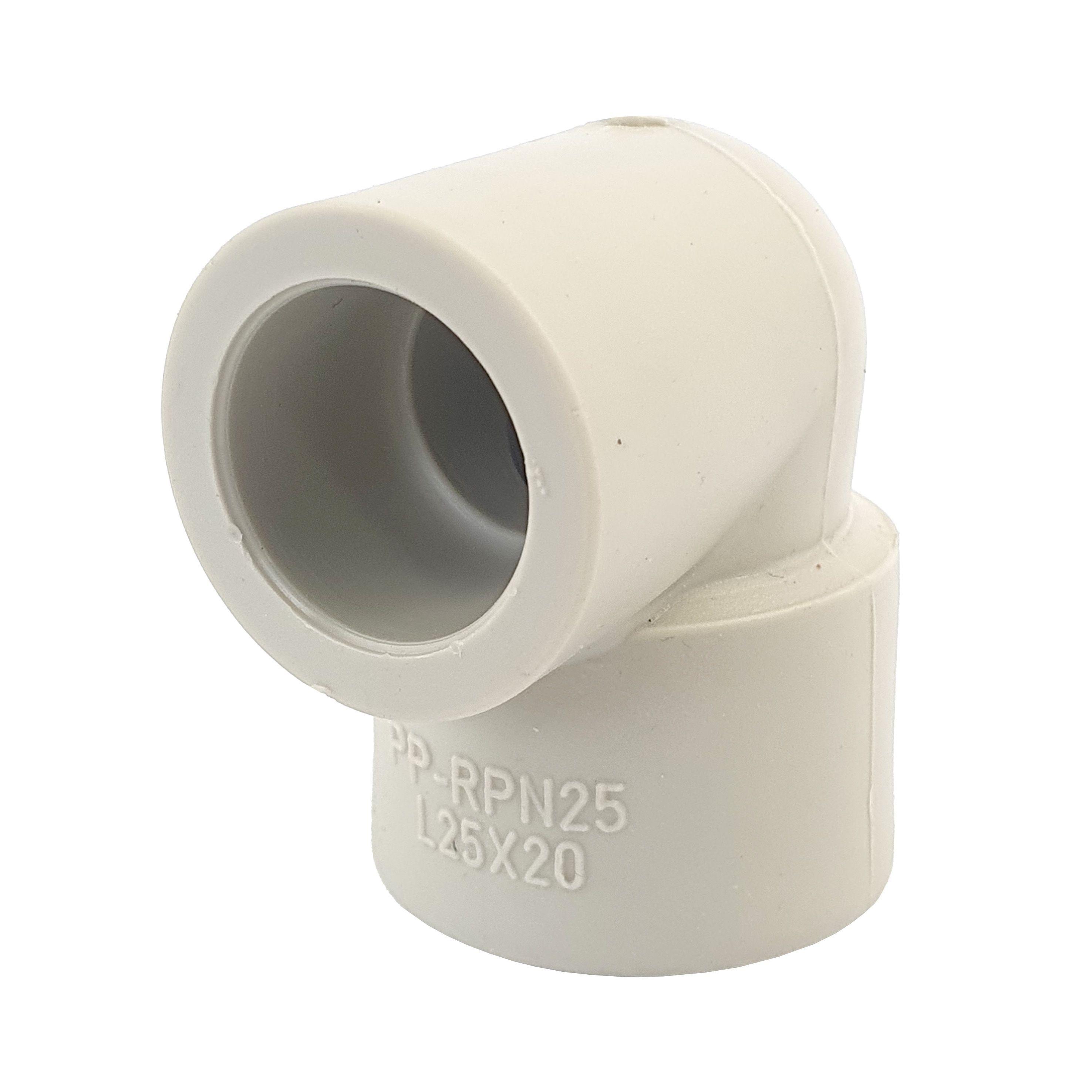PACK 10 UNIDADES CODO PPR REDUCCION 25 M.M X 20 M.M-1