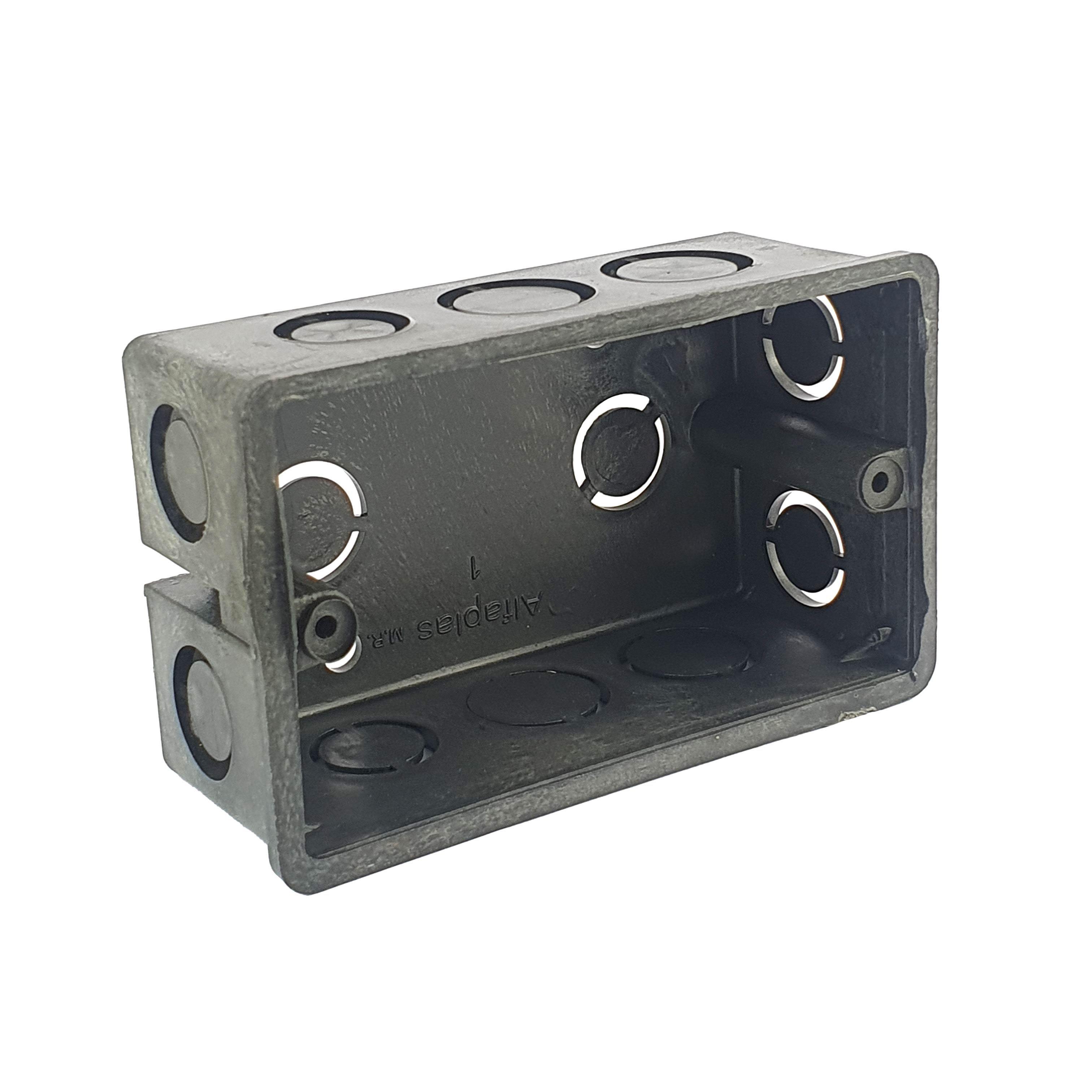 PACK 20 CAJA ELECTRICA CONDUIT NARANJA / NEGRA-0