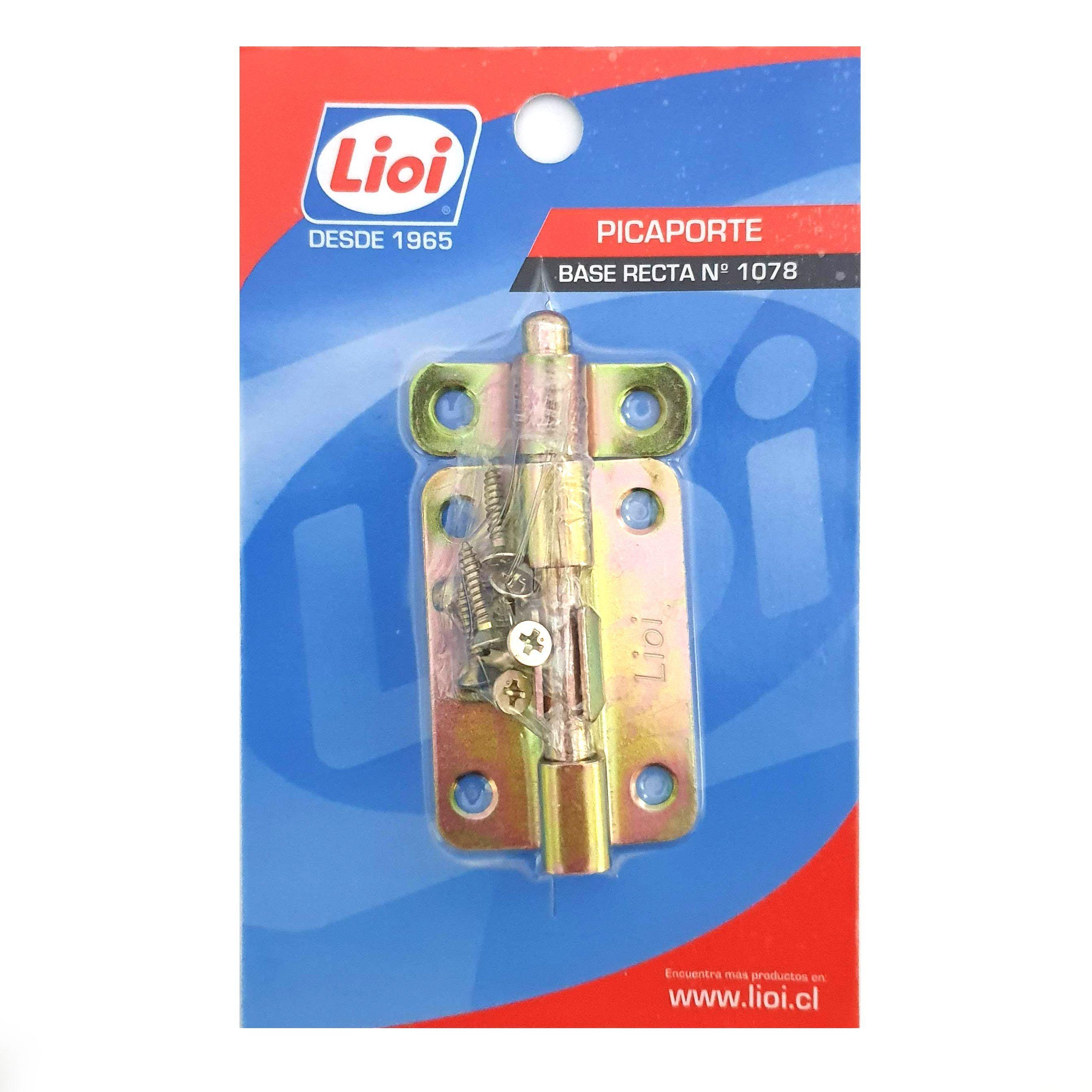  PICAPORTE BASE RECTA 1078 BASE RECTA 3´´ LIOI-0