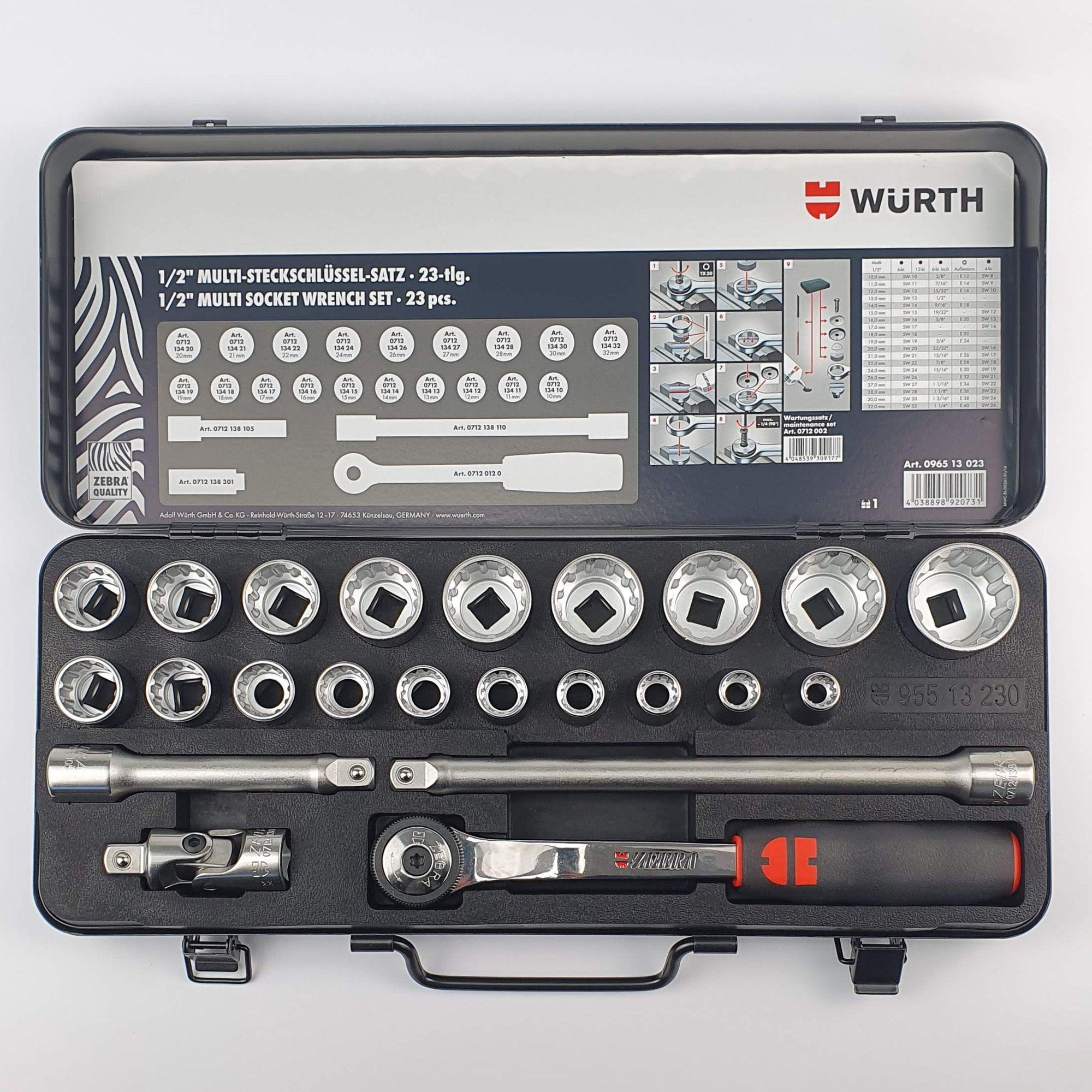 JUEGO DADOS 1/2 23 PSZ MULTIFUN ZEBRA WURTH-0