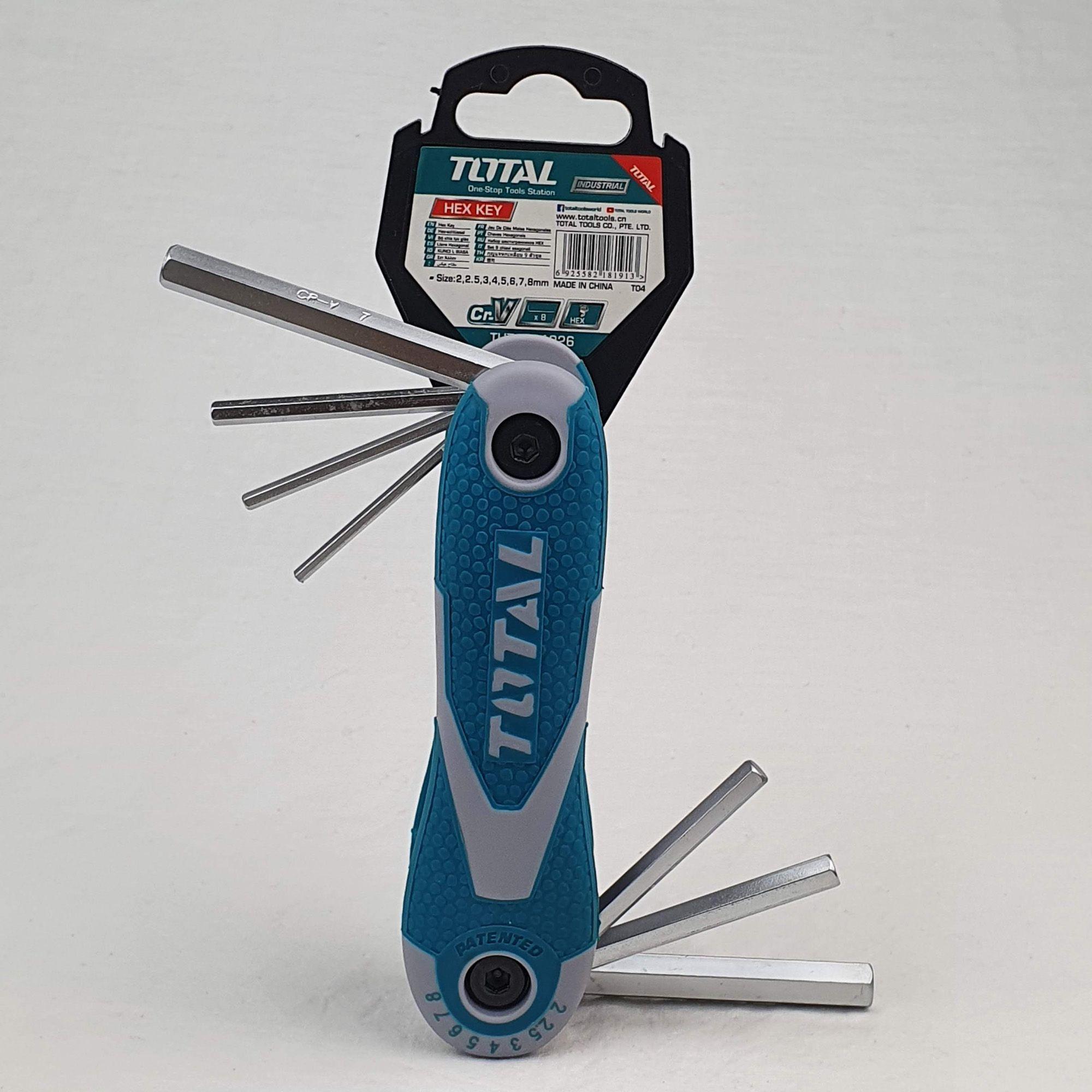  SET LLAVES ALLEN HEXAGONAL 8 PCS TOTAL-1