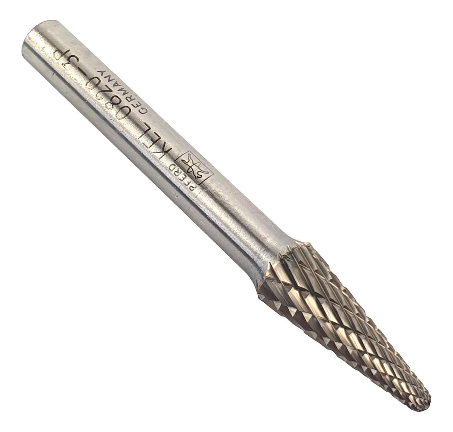 Fresa Kel Conica Redondeada 8x20mm. P/metal-0