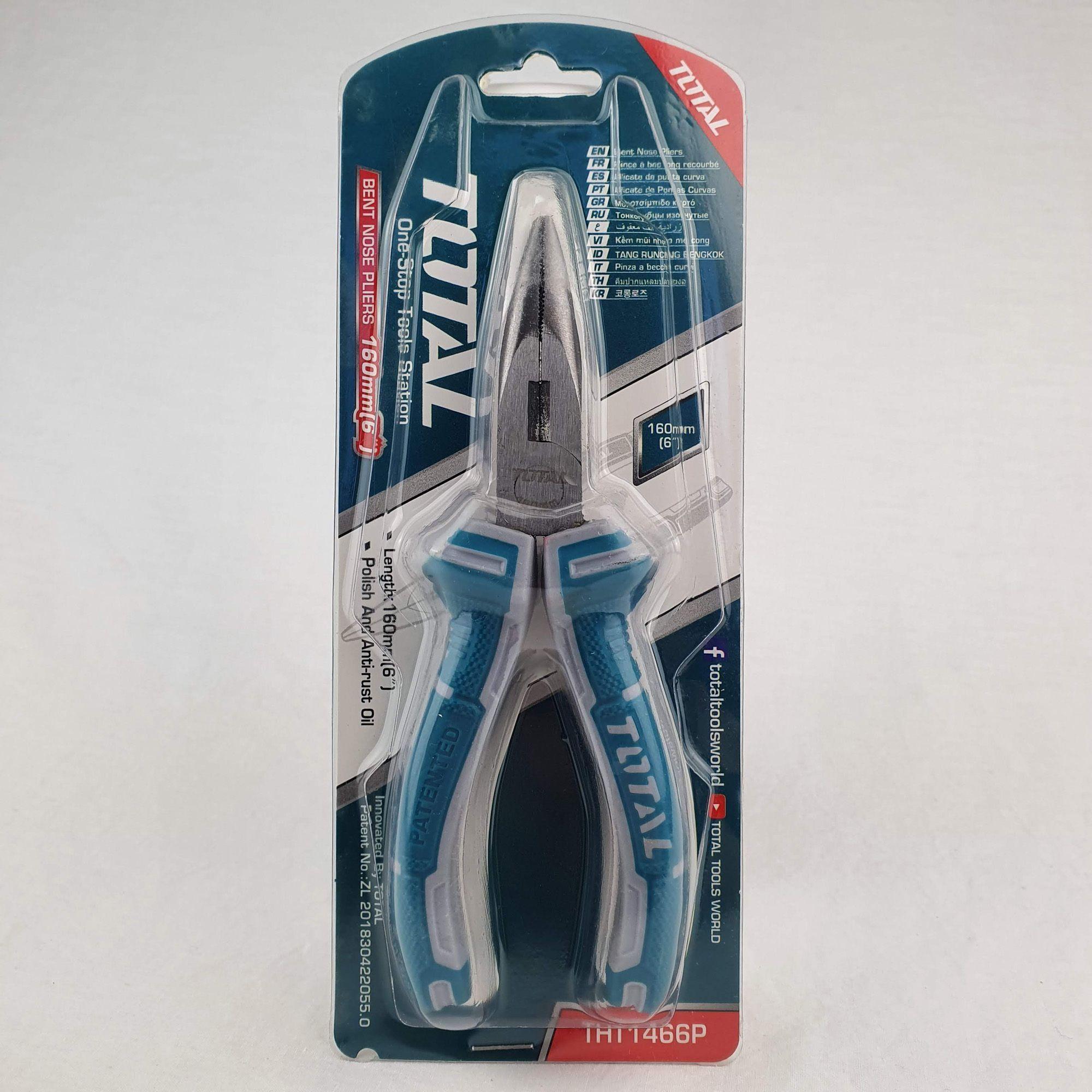  ALICATE DE PUNTA CURVA 6"  160MM TOTAL-0