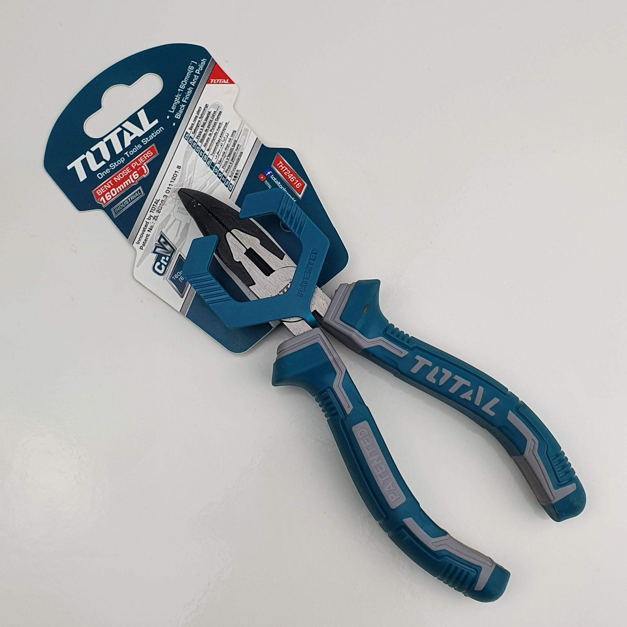  ALICATE PUNTA DOBLADA 6"  TOTAL-0