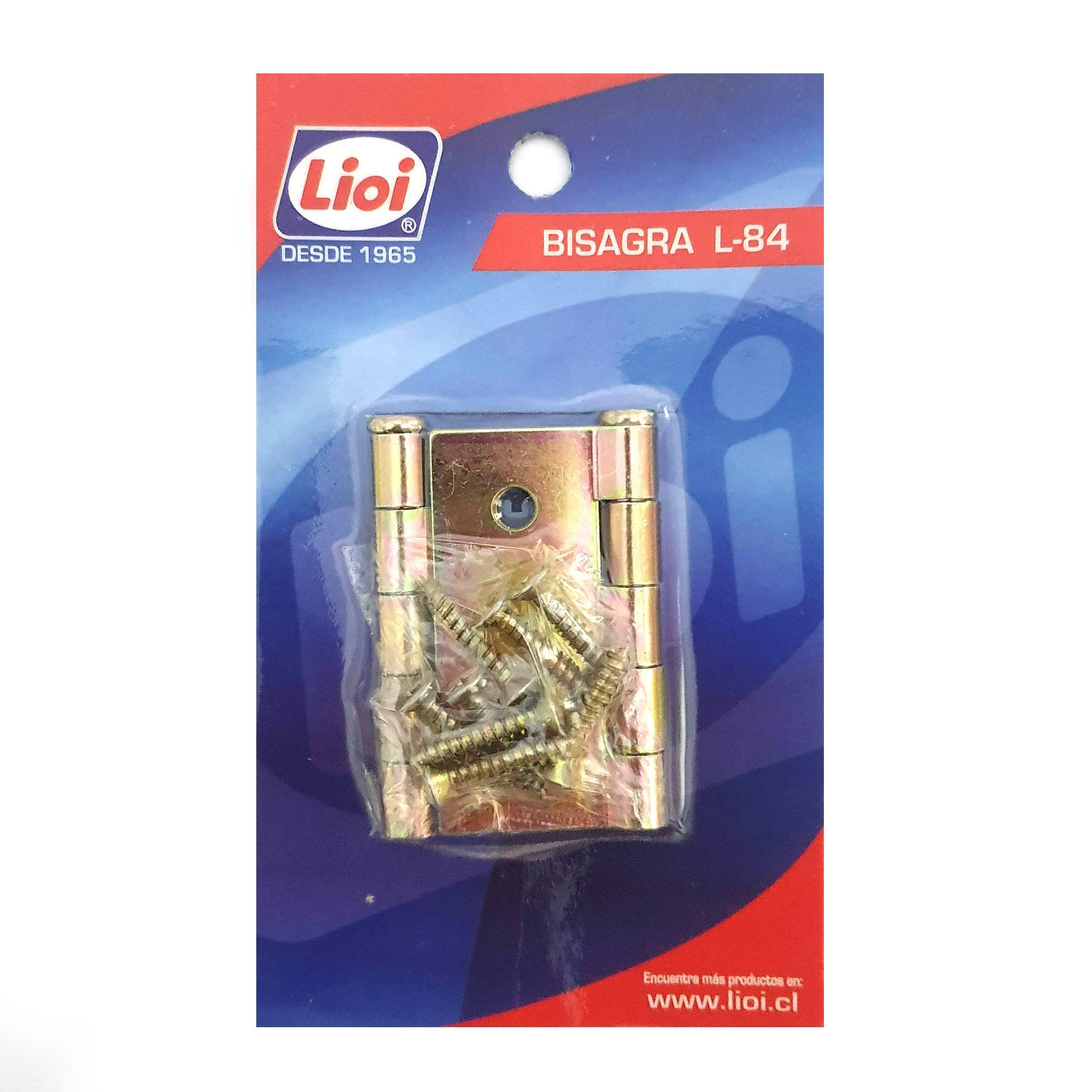 BISAGRA L-84 2 X 2" ZINC 2 UNID LIOI-0