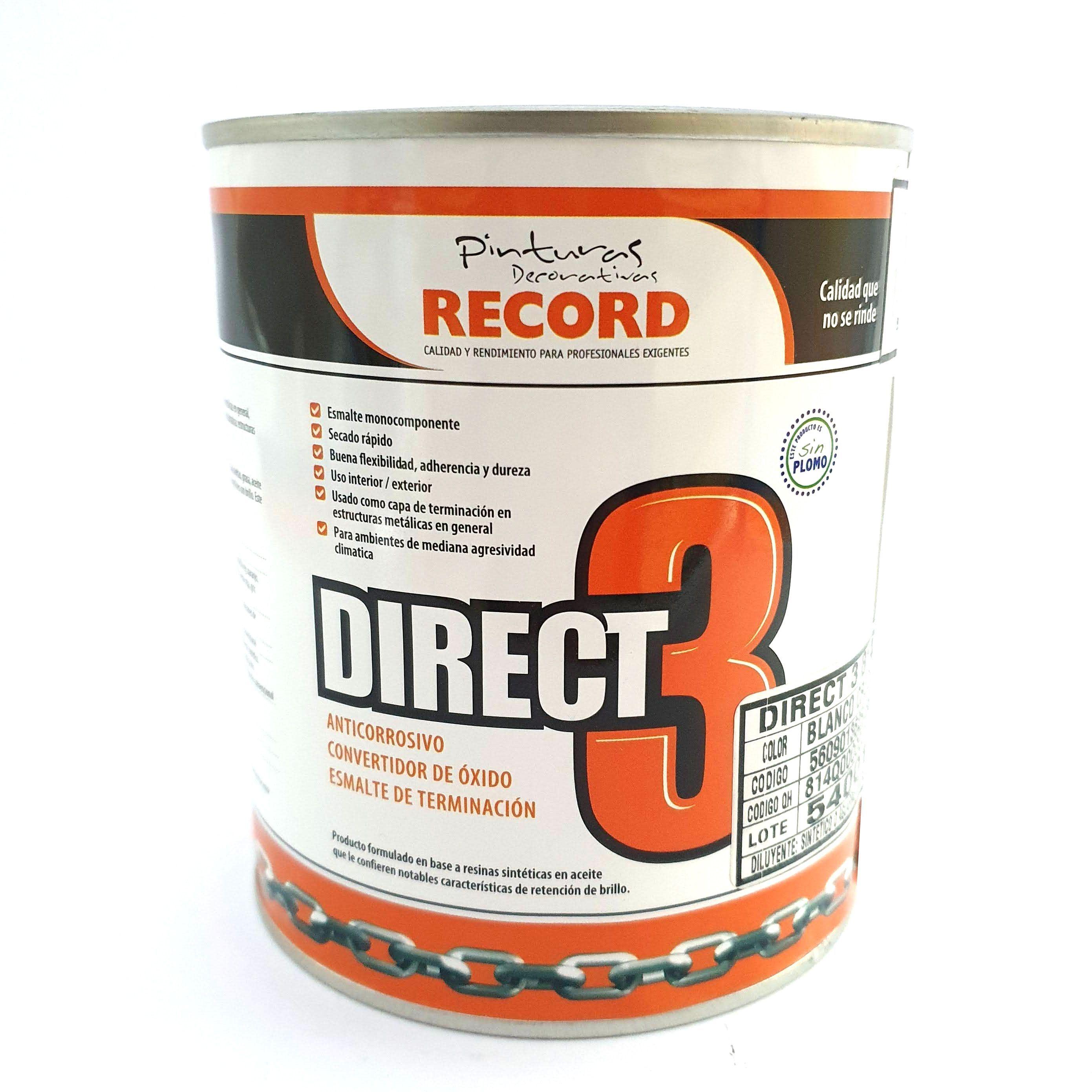 DIRECT 3 - 1 BLANCO CRUDO 1/4 RECORD-0