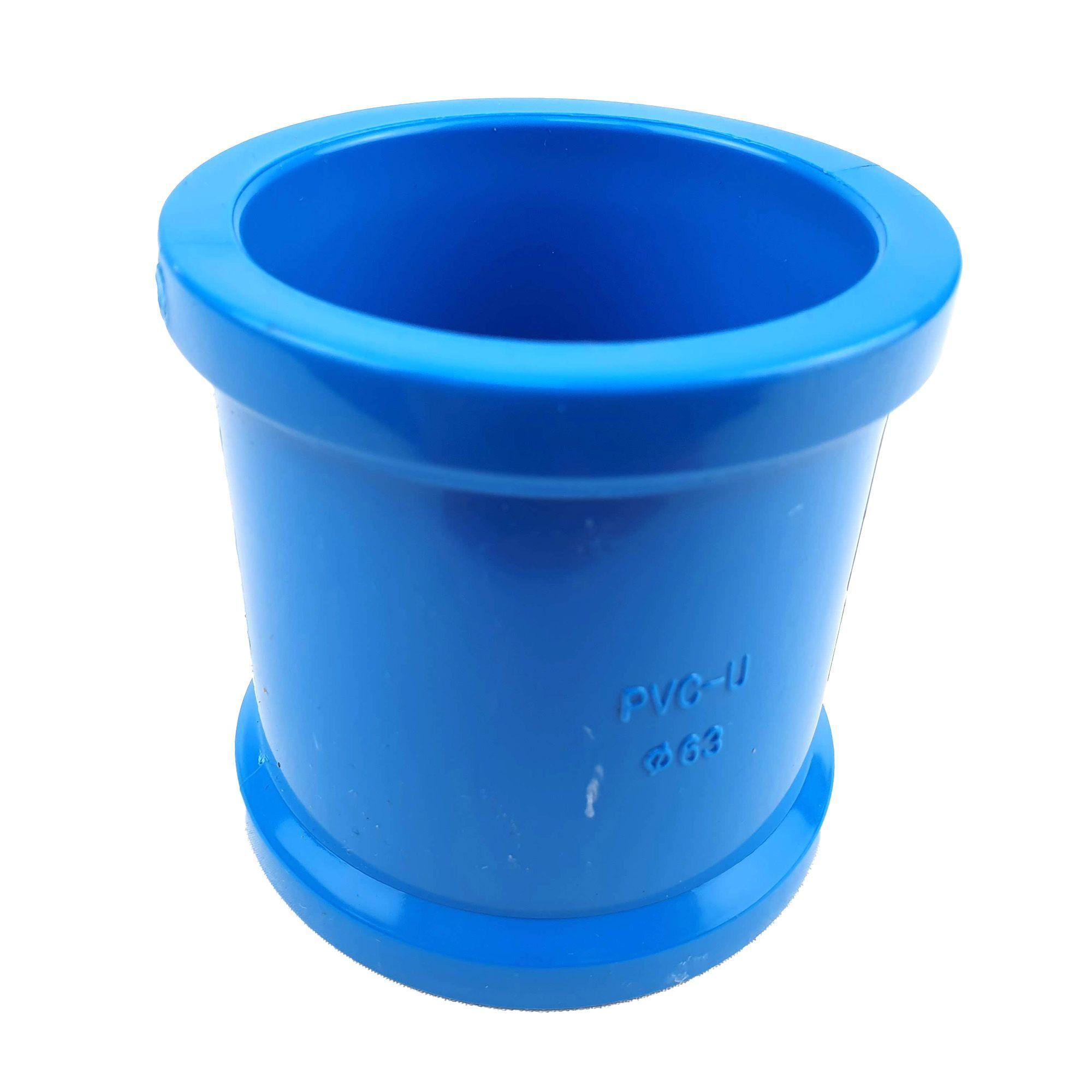 PACK 2 UNIDADES COPLA PVC HIDRAULICO 63 M.M-1