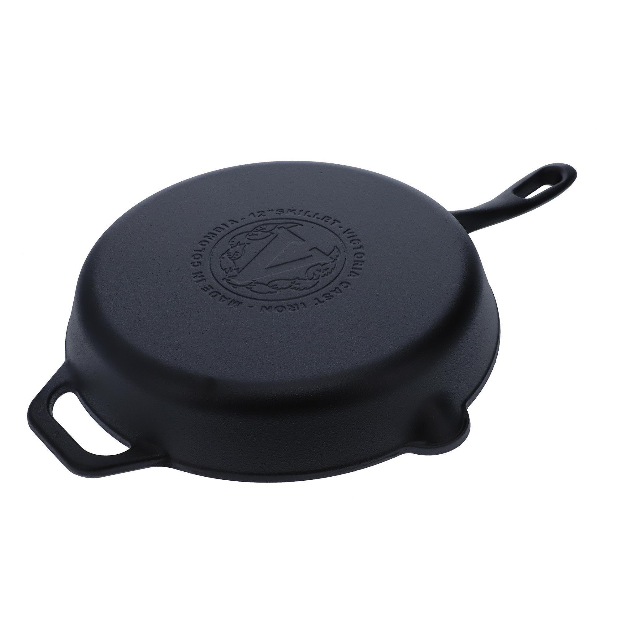 Sartén de Hierro Fundido Precurado 30 cm-2