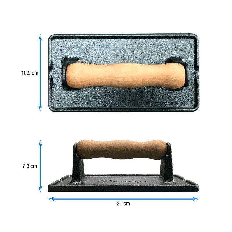 Prensa para Carne de Hierro Fundido 10.9 x 21 cm-2
