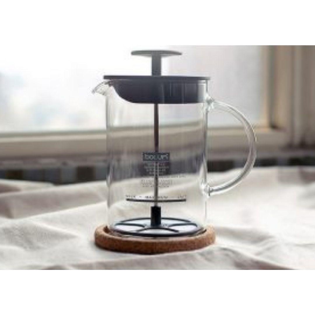 LATTEO Batidor De Leche Con Asa de Cristal, 0,25 l-2