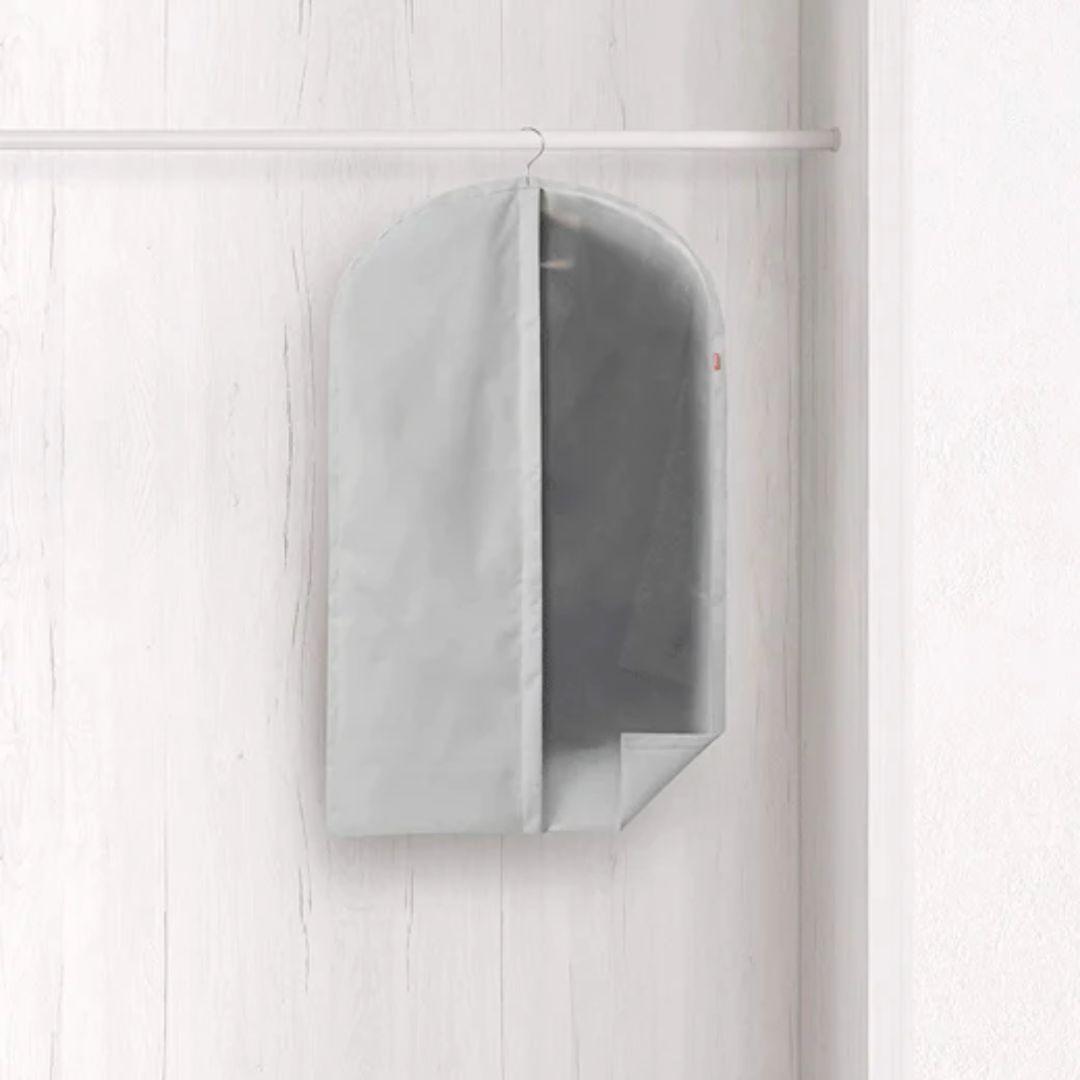Funda de Ropa "S" Closet Color Gris Premium Rayen®-4