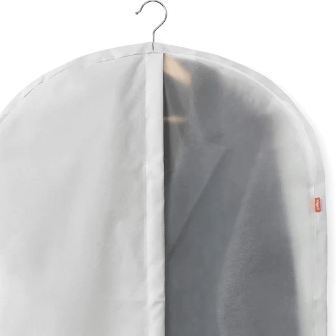 Funda de Ropa "S" Closet Color Gris Premium Rayen®-3