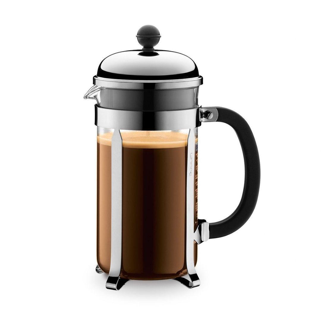 Cafetera CHAMBORD 1.0 lts, color metal.--0