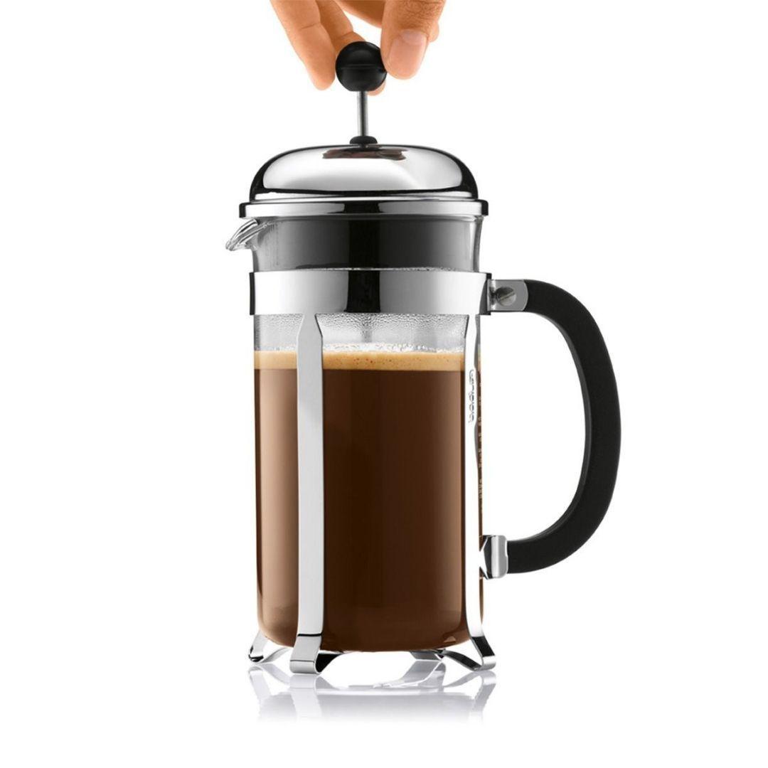Cafetera CHAMBORD 1.0 lts, color metal.--3