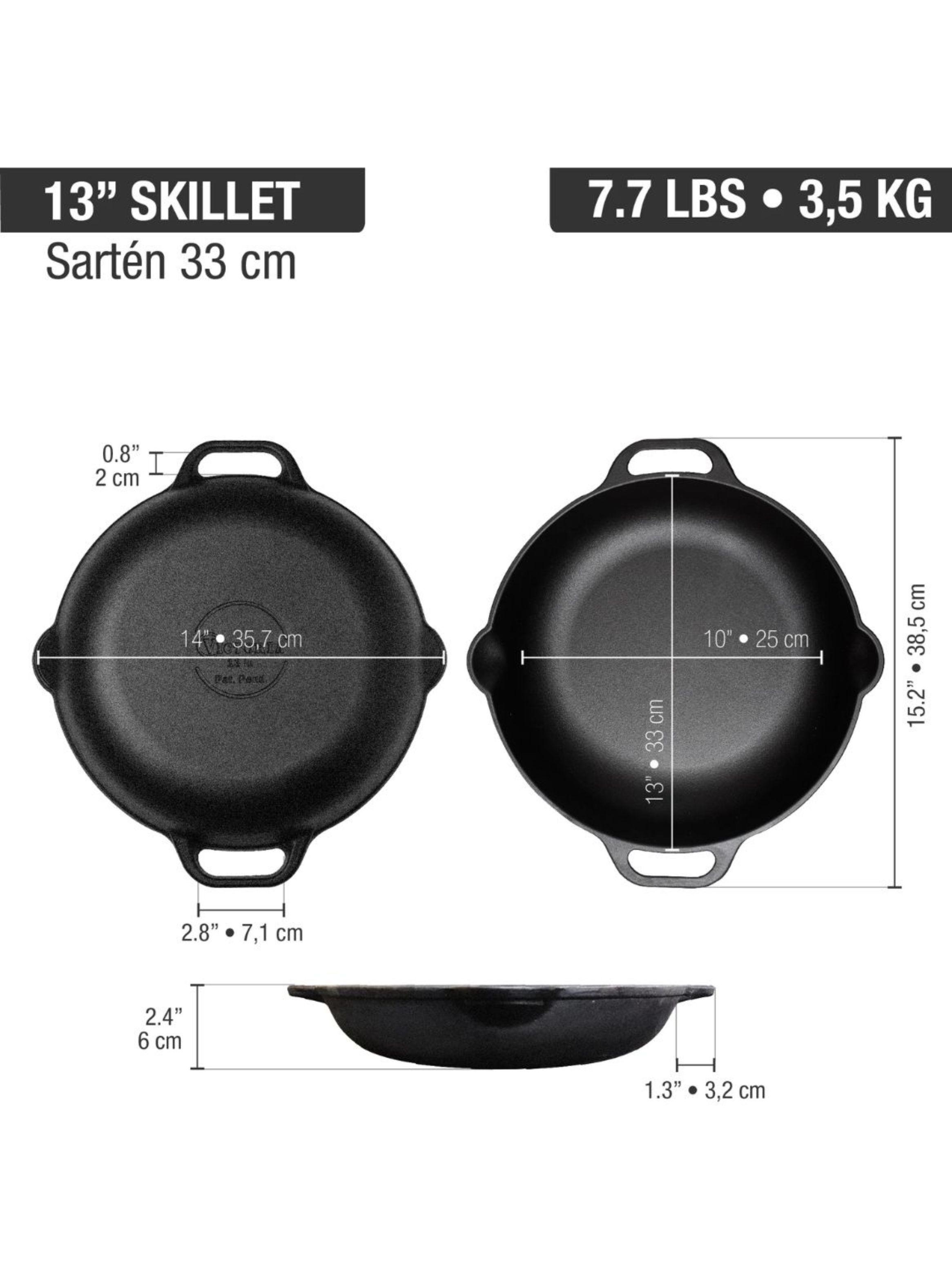 Sart n Paellera Victoria 33 Cm Precurado Victoria-4