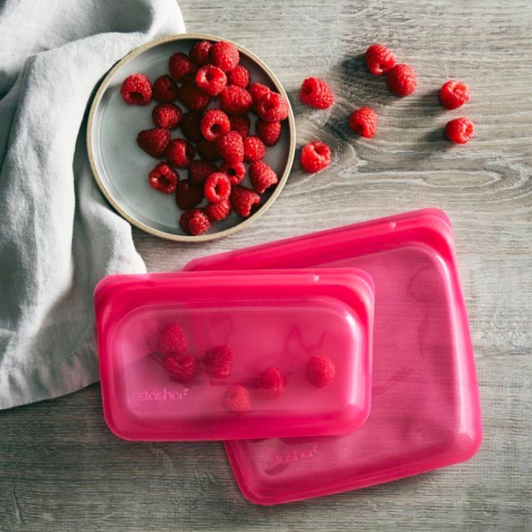 Bolsa de Silicona Multiuso, Raspberry-3