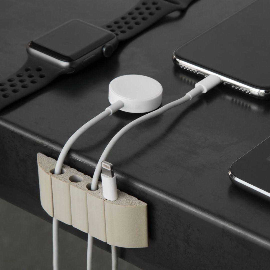 Set 2 Organizadores y Sostenedores Adhesivos Para Cables, -3