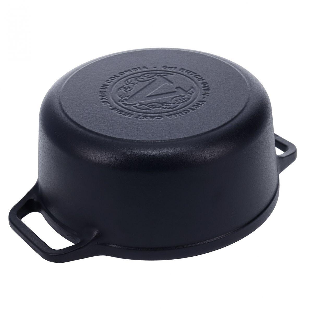 Combo Cooker de Hierro Fundido Precurado 5.7 L-3