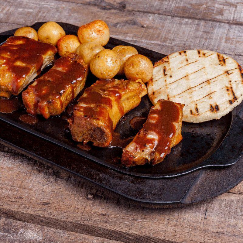 Plancha Hierro Fundido Ovalada-4