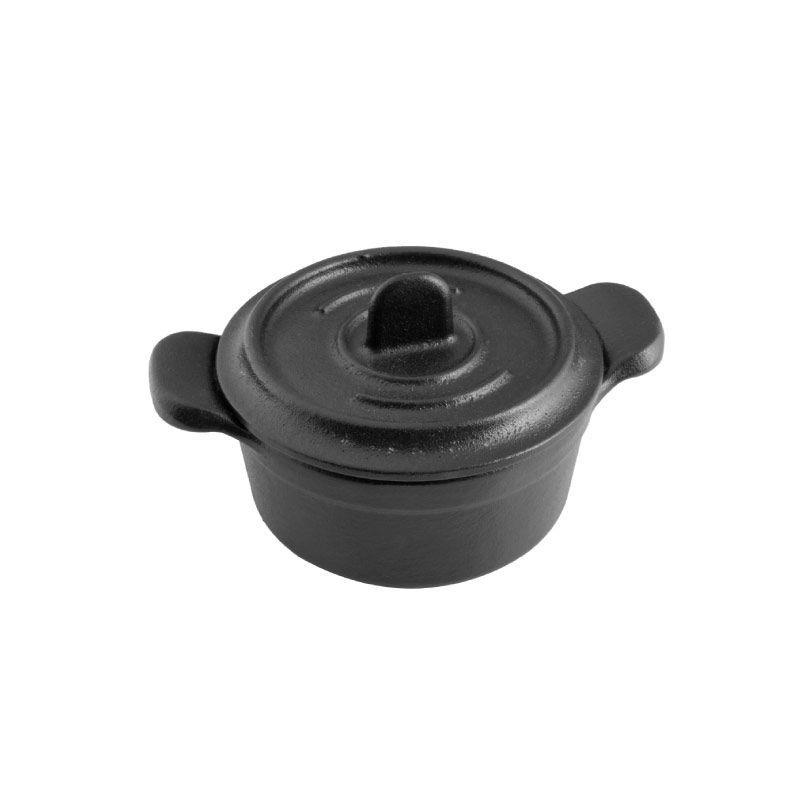Mini Olla Cocotte de Hierro Fundido Esmaltada-2