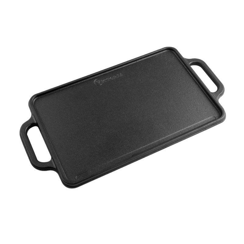 Plancha para Asar de Hierro Fundido 33 x 21cm-5