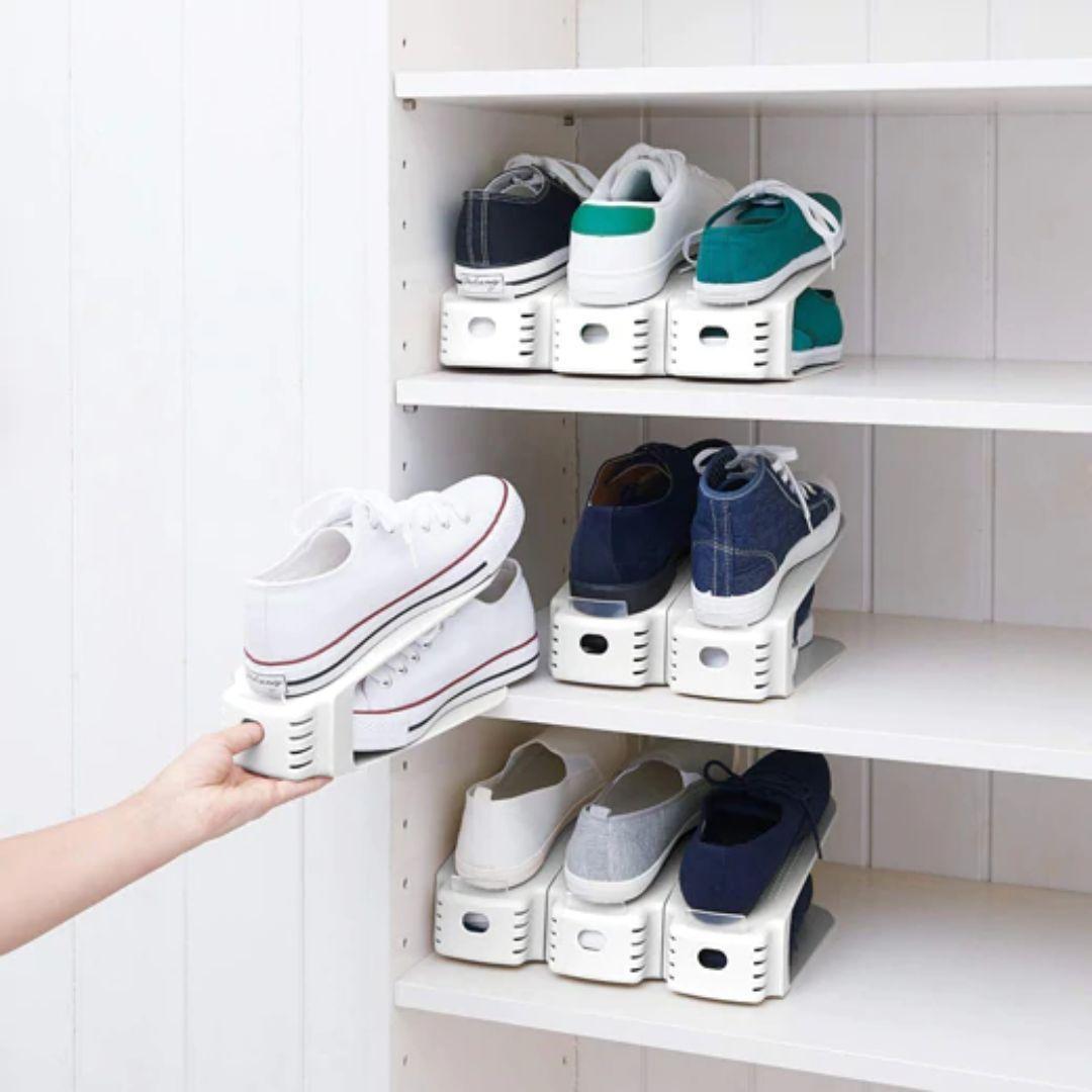 Set 6 Organizadores Anchos Para Zapatos-3