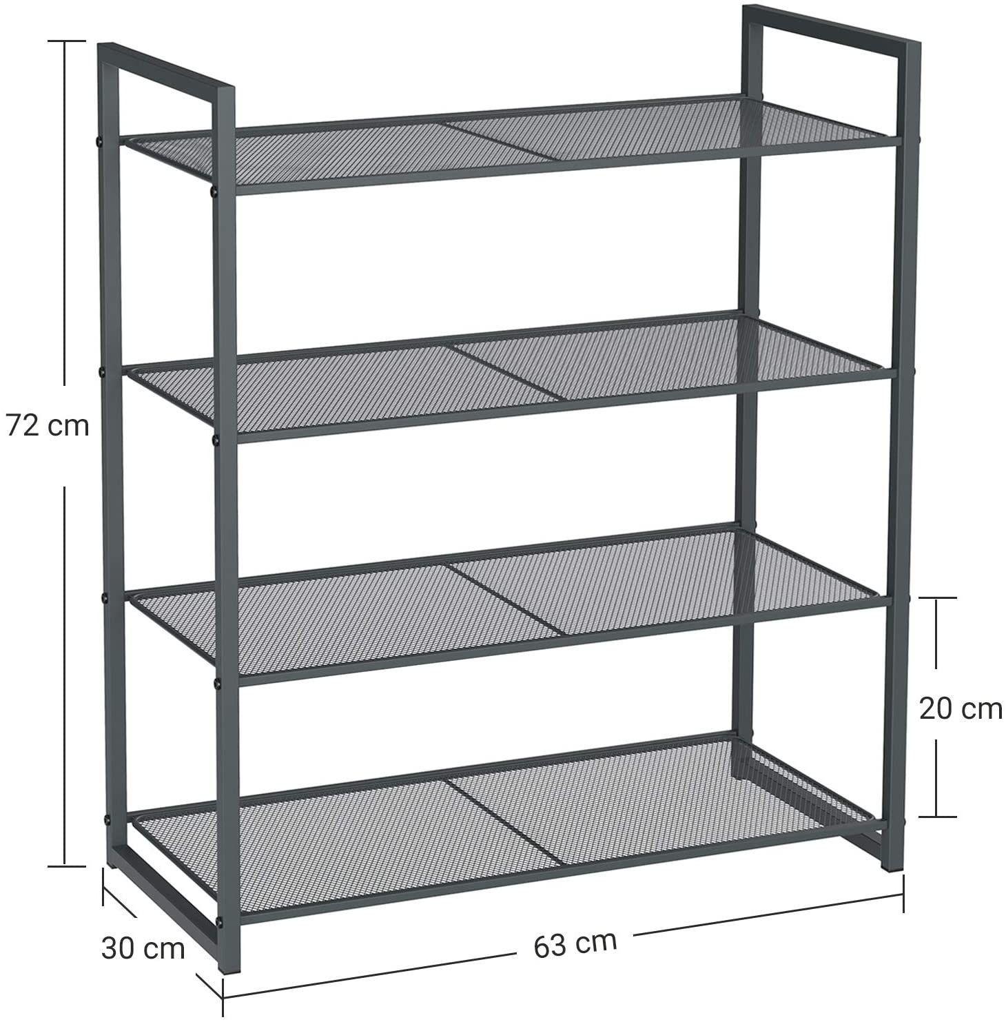 Zapatero / Estante de 4 Niveles.-3