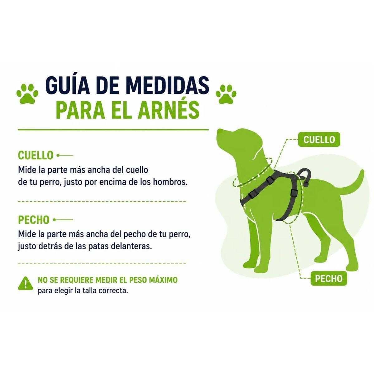 Arnés Reflectante Para Perros Anti Tirones-2