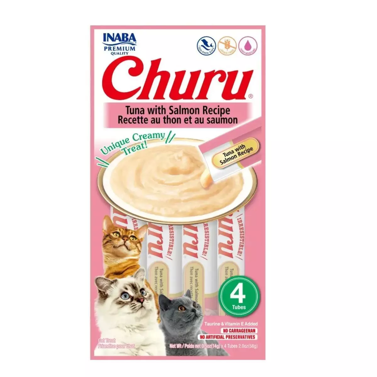 Churu Gato Atún Con Salmón X 6 Bolsas 24 unidades-2