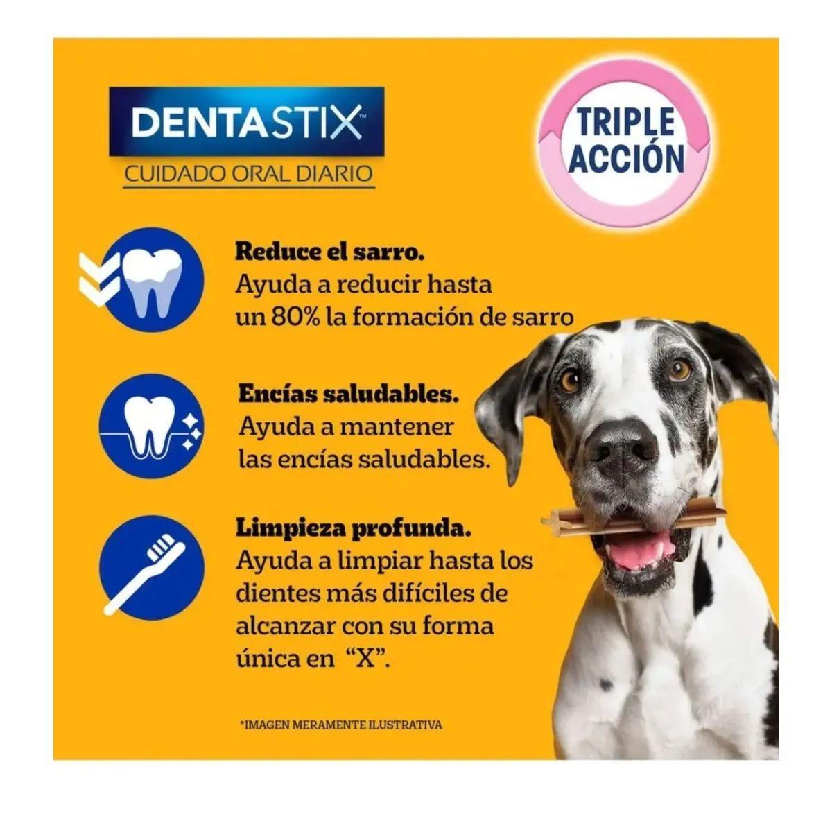 Pedigree Dentastix Cuidado Oral Perro Raza Grande 7 Barras x 5 Pack 35 Unidades-2