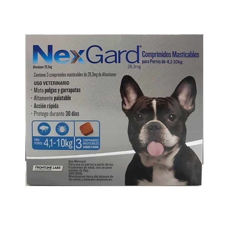NEXGARD 4-10 KG 3 COMPRIMIDOS-0