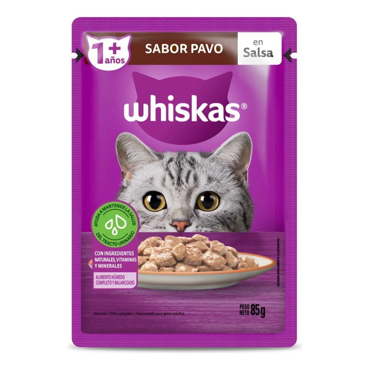 Alimento Húmedo Pavo Gato Adulto Pack 12 Unidades-1