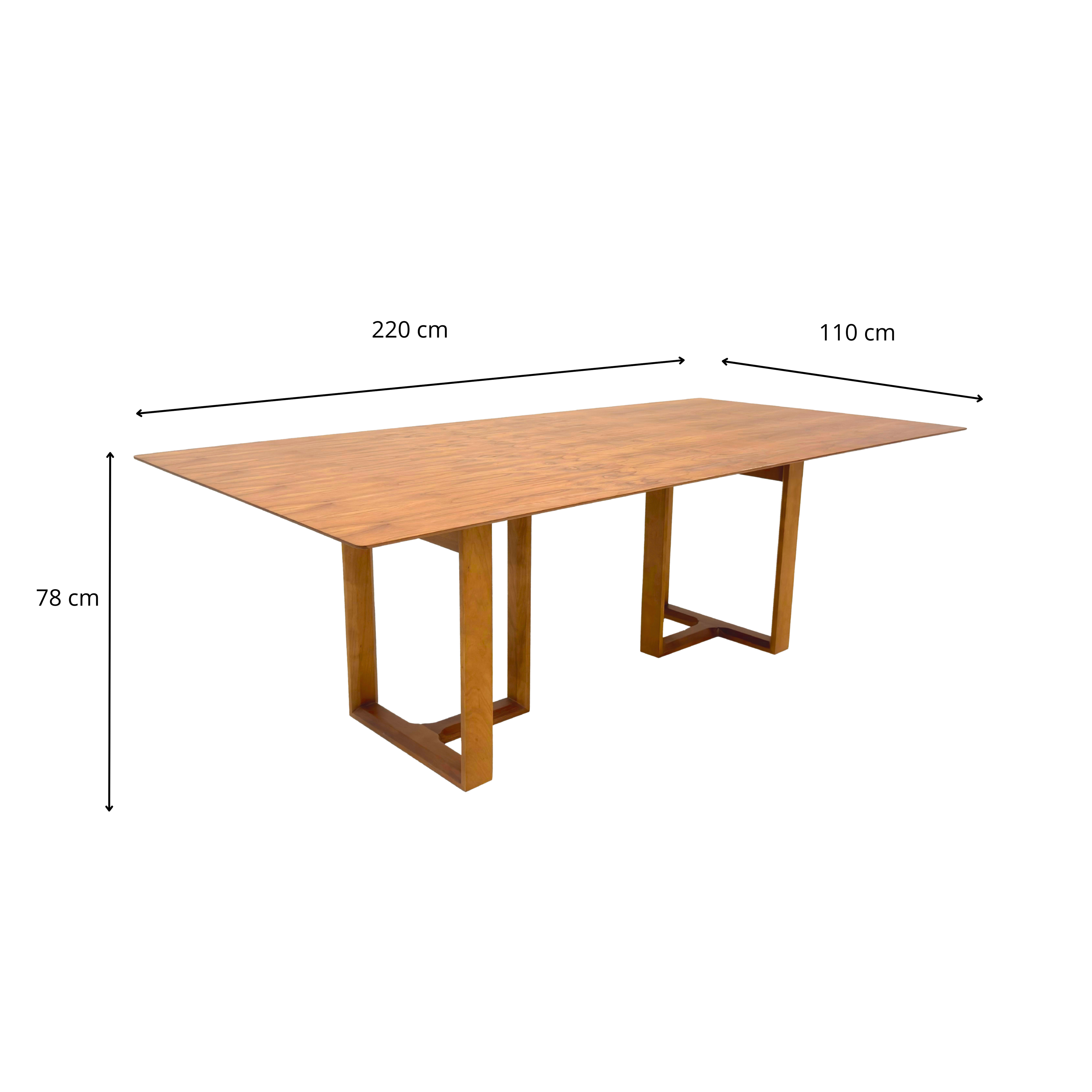 Mesa Trill – Mesa de comedor en madera estilo moderno-4