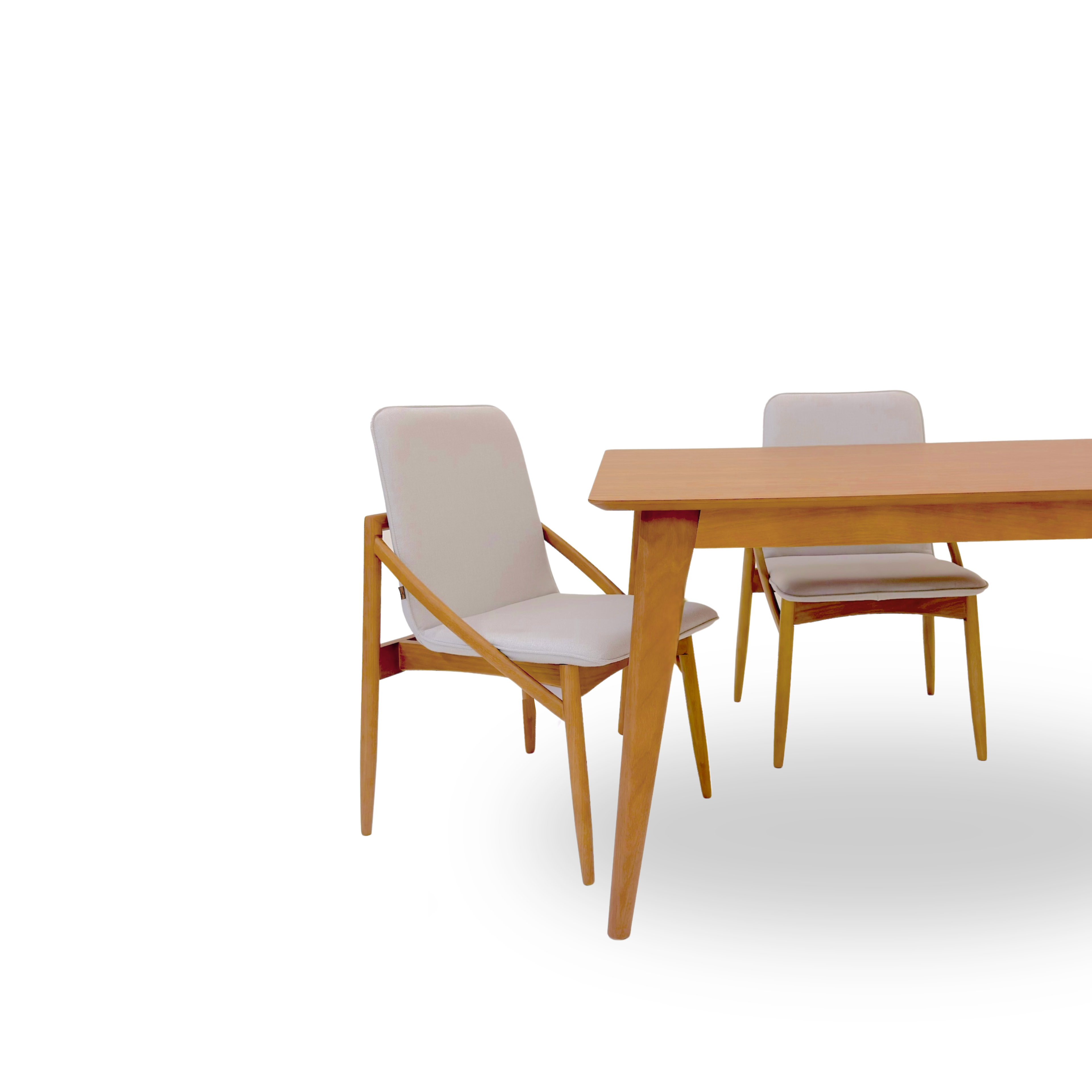 Mesa Iara – Mesa de comedor estilo escandinavo en madera-5