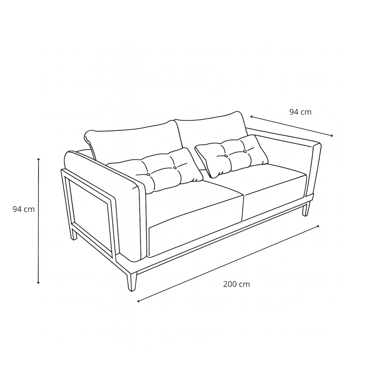 Sofa Hall 2C detalles madera-5