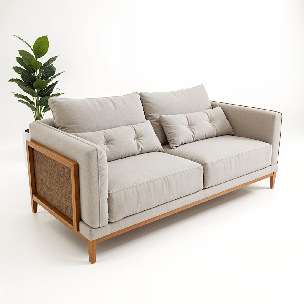 Sofa Hall 2C detalles madera-7