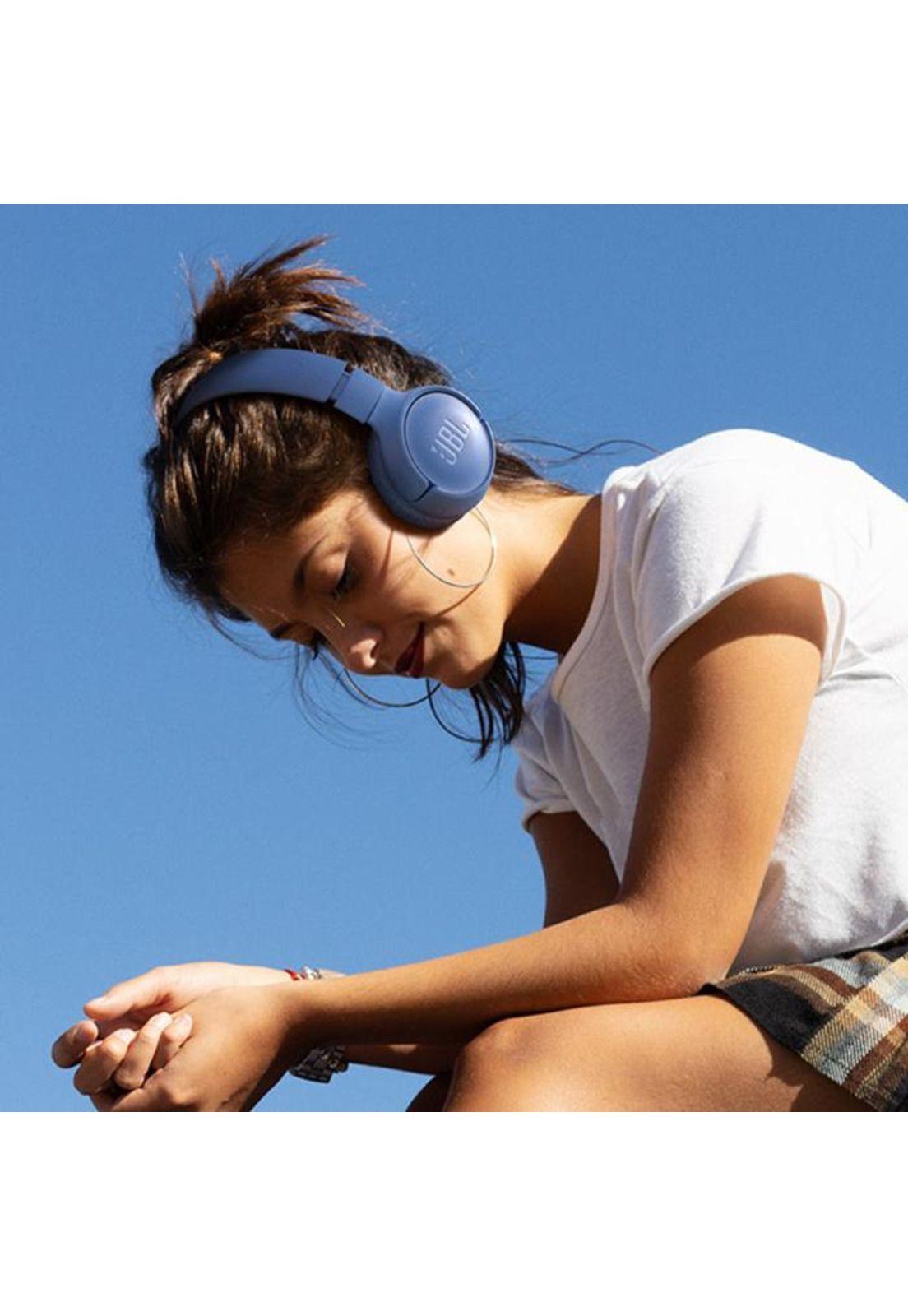 Audífonos Inalámbrico JBL Tune 520BT Bluetooth 5.3 Azul-8