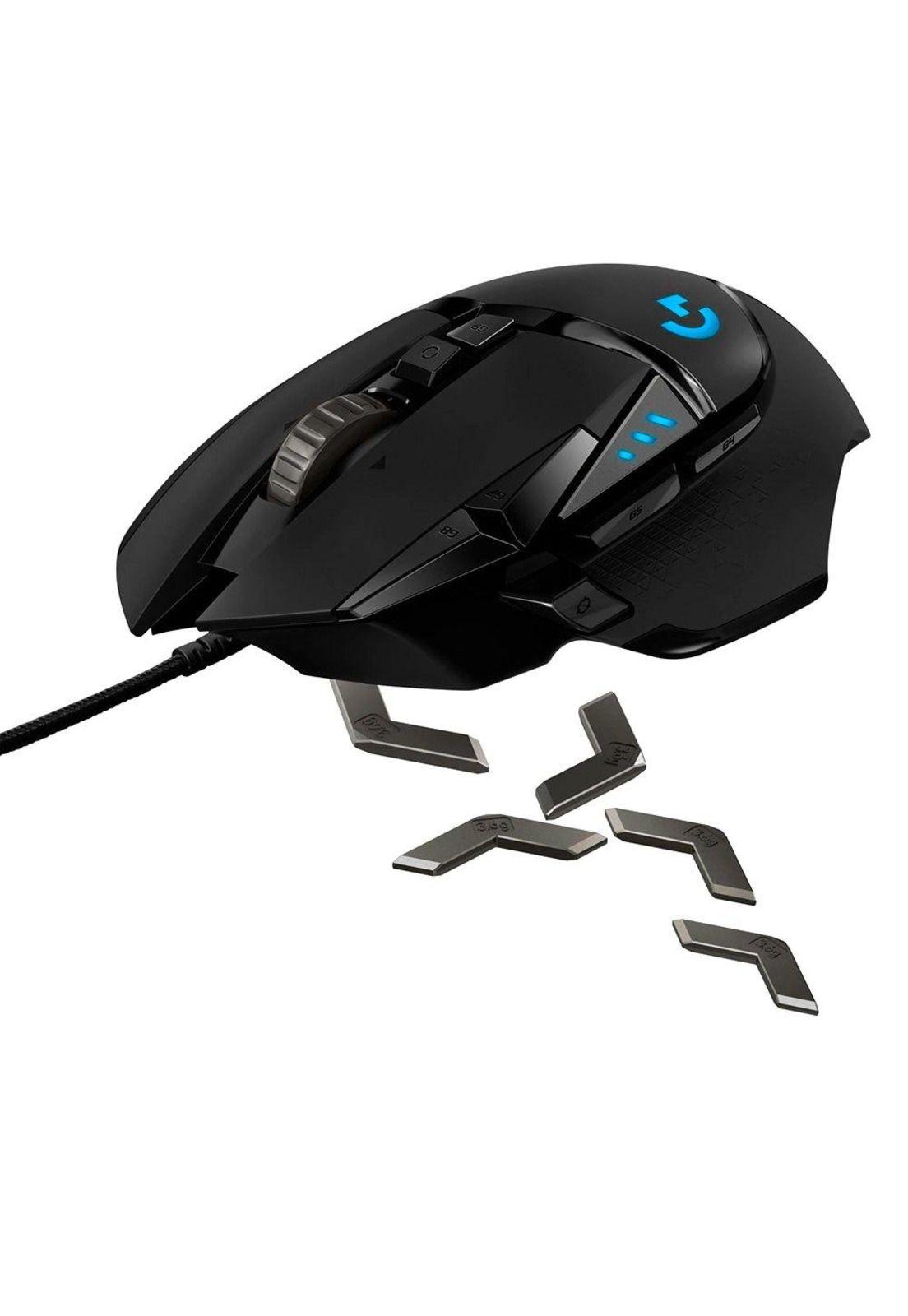 Mouse gamer Logitech G502 Hero 25.600 DPI, 11 botones-5