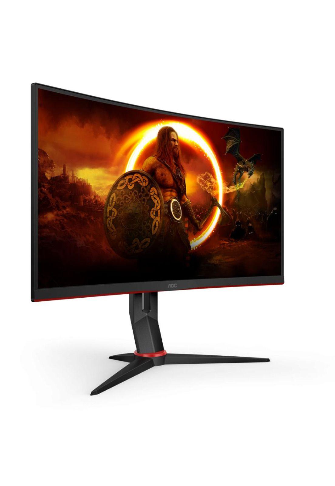 Monitor Gamer AOC C24G2 Curvo 23.6“ VA, 144Hz, 1ms, 1920x1080-2