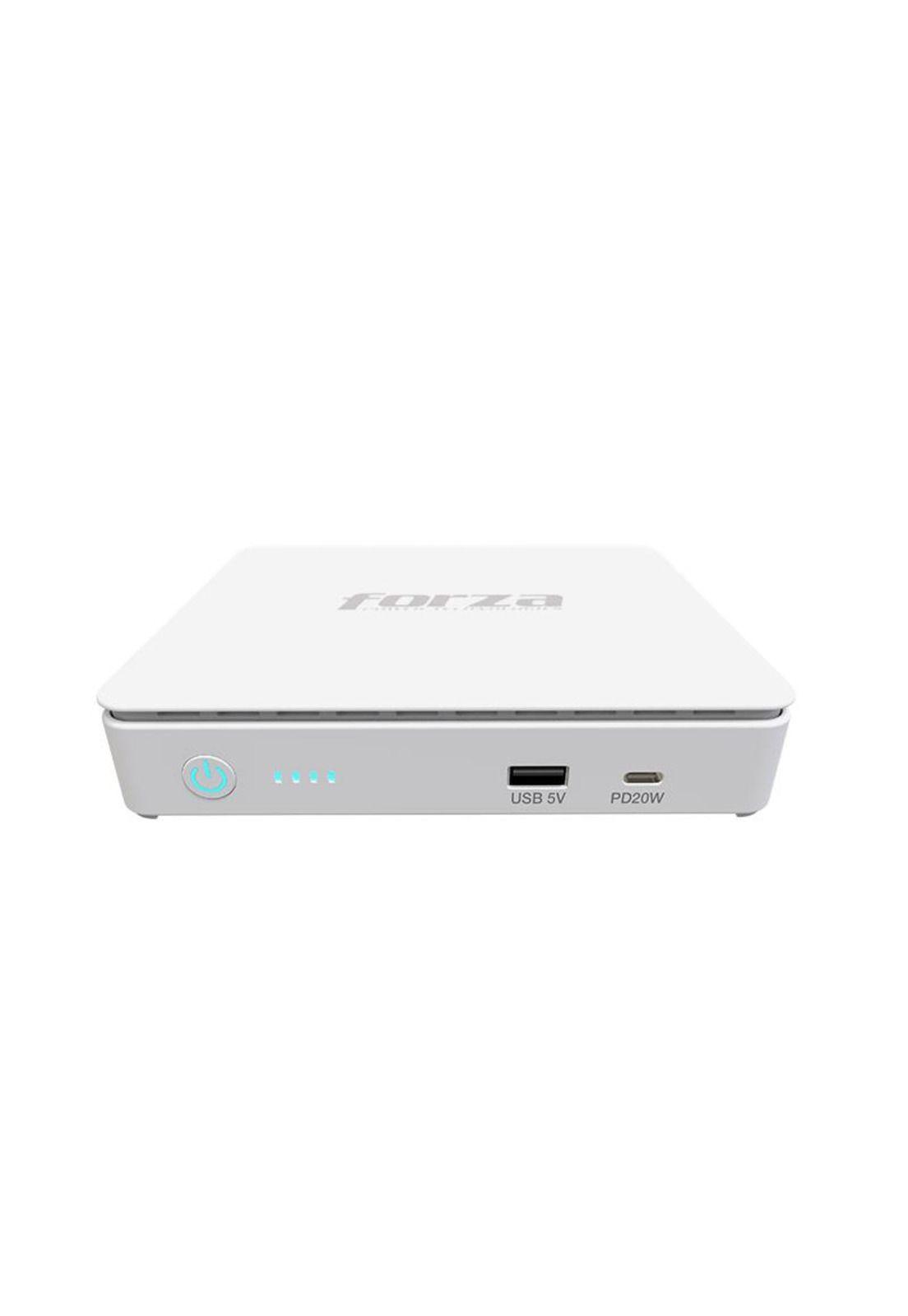 Mini UPS Forza 32W PoE DC-350USBP AC 110V 120V USB-A y USB-C-4